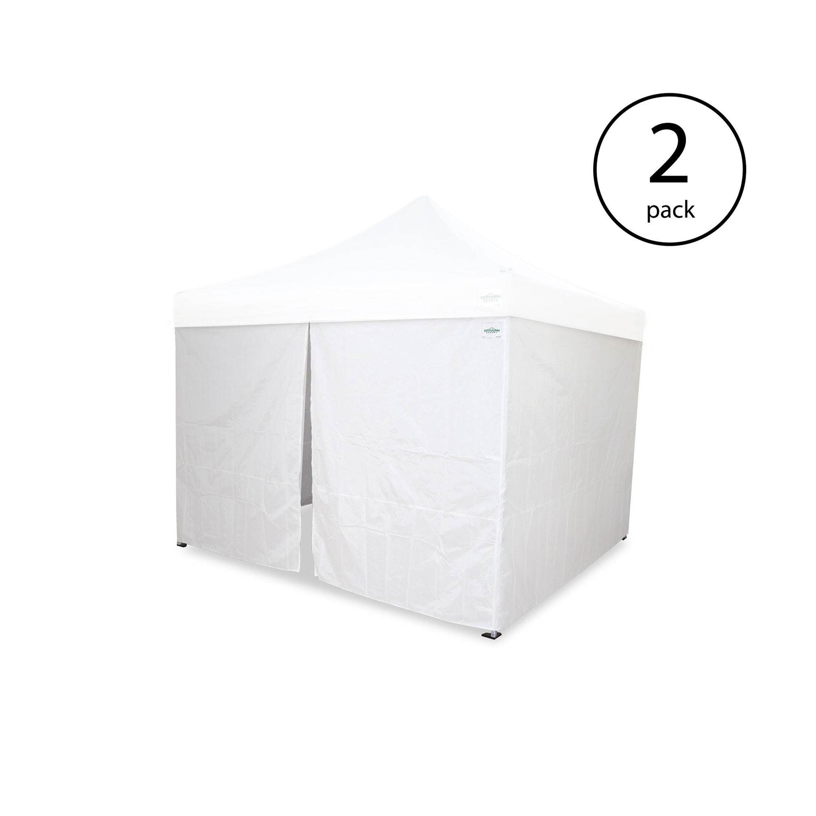 Caravan Canopy M-Series 12 x 12 Foot Tent Sidewalls (No Frame/Roof) (2 Pack) - VMInnovations
