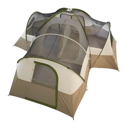 Wenzel Mammoth 16 Person Family 3 Season Outdoor Camping Dome Tent (2 Pack)