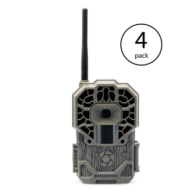 Stealth Cam GXVRW 22 MP Cellular Scouting Wildlife Hunting Game Camera (4 Pack)