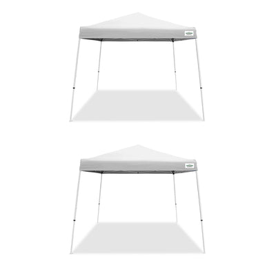 Caravan Canopy V Series 2 10'x10' Entry Level Angled Leg Instant Canopy (2 Pack) - VMInnovations
