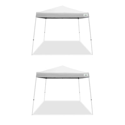 Caravan Canopy V Series 2 10'x10' Entry Level Angled Leg Instant Canopy (2 Pack)