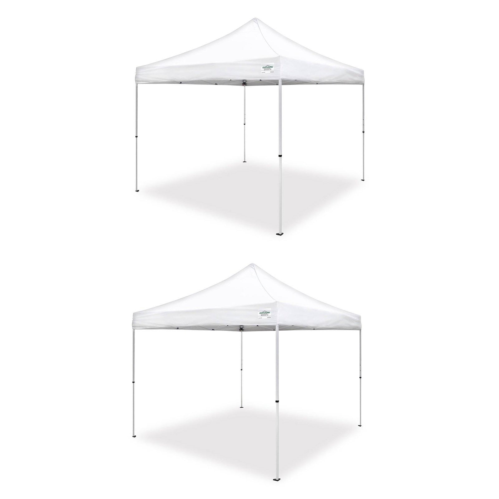 Caravan Canopy M Series Pro 2 10 x 10 Foot Straight Leg Instant Canopy (2 Pack) - VMInnovations