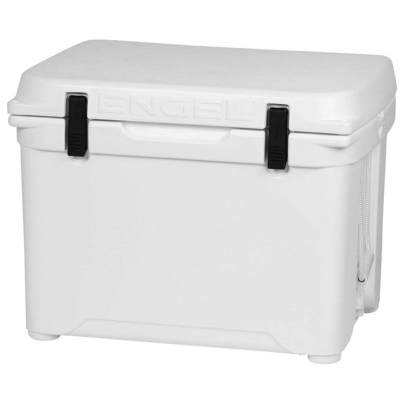 Engel 12 Gal 60 Can High Performance Seamless Roto Molded Cooler, White (2 Pack)