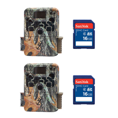 Browning Strike Force 850 Extreme Trail Camera (2 Pack) + 16GB SD Card (2 Pack)