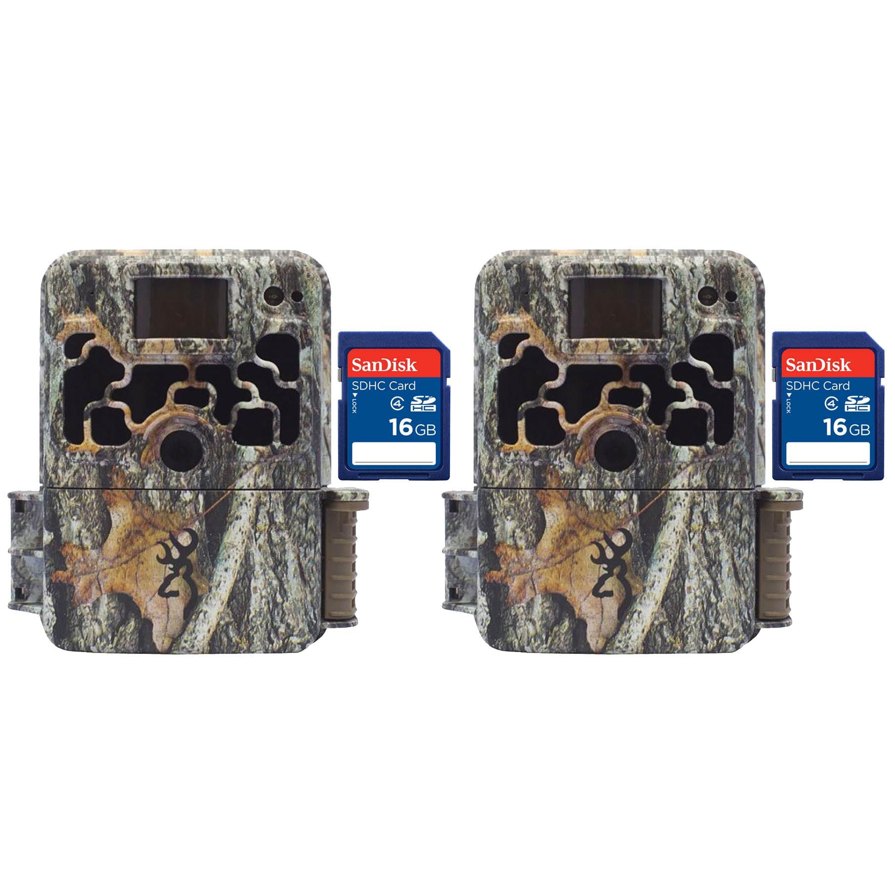 Browning 2018 Dark Ops Extreme Hunting Game Trail Camera + 16GB SD Card (2 Each)