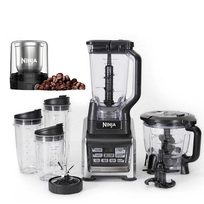 Nutri Ninja Professional Blender System + Spice & Coffee Grinder Attachment
