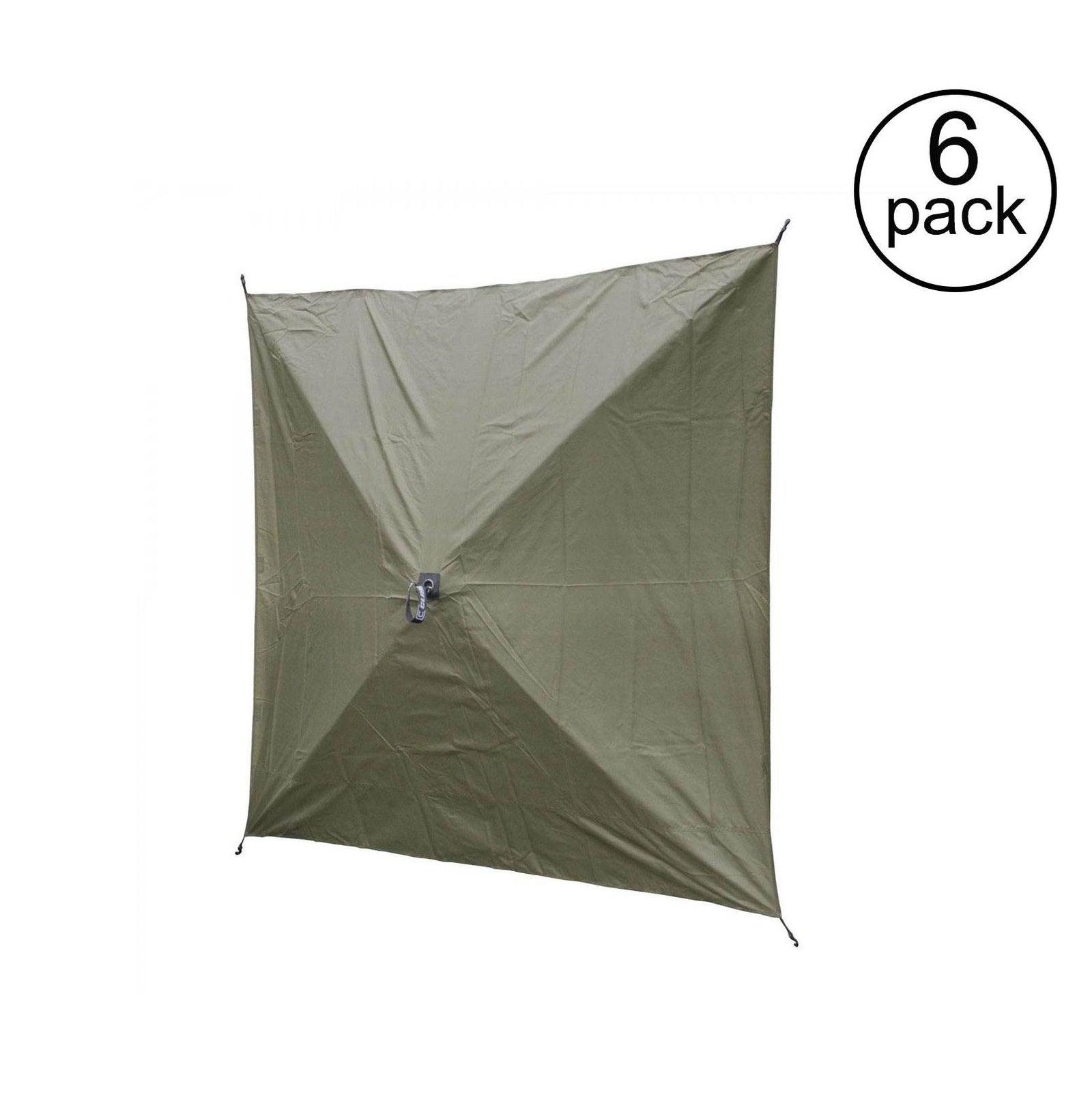 Clam Quick Set Screen Hub Green Fabric Wind & Sun Panels Accessory Only (6 Pack) - VMInnovations