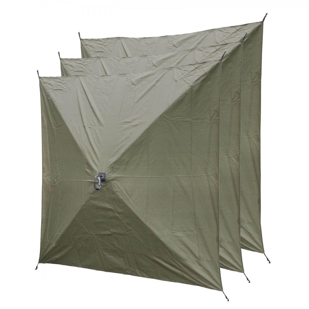 Clam Quick Set Screen Hub Green Fabric Wind & Sun Panels Accessory Only (6 Pack)