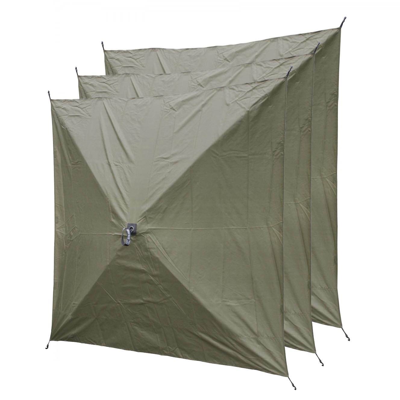 Clam Quick Set Screen Hub Green Fabric Wind & Sun Panels Accessory Only (6 Pack) - VMInnovations