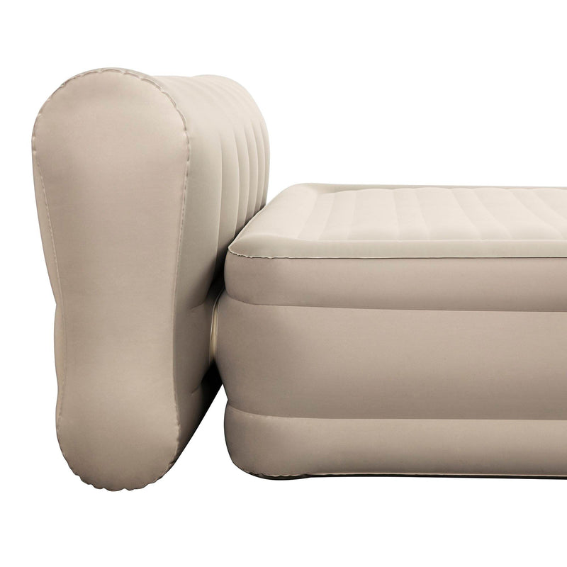 Bestway Fortech 31" Inflatable Queen Air Mattress with Built-In Pump (2 Pack)