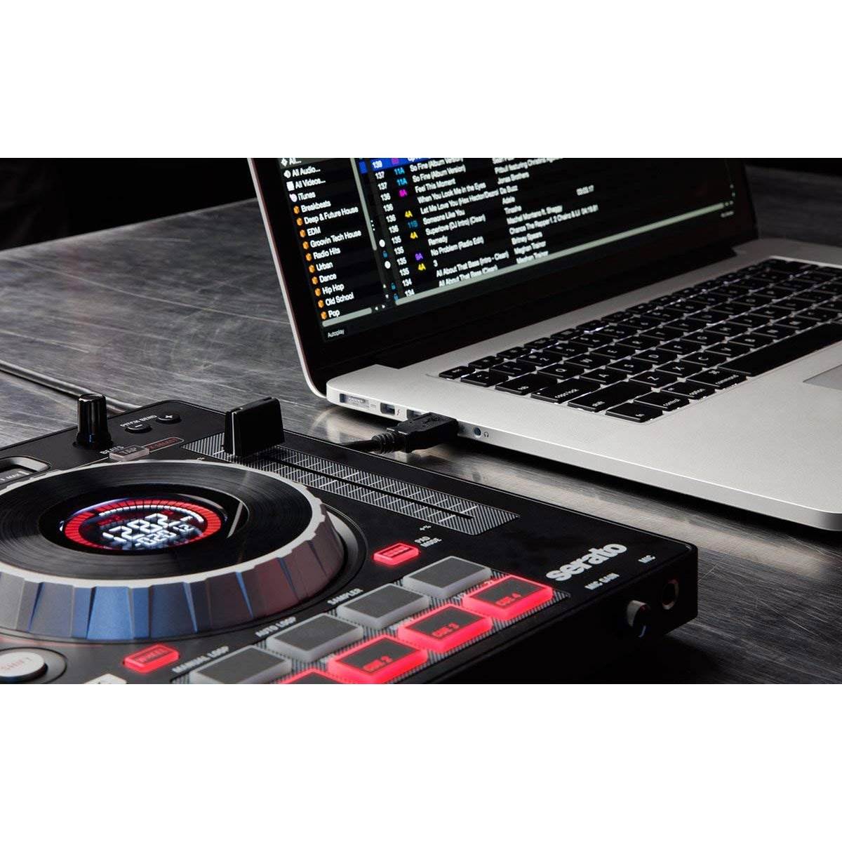Numark Mixtrack 4 Channel Serato DJ Controller with Jog Wheel Display (Open Box)
