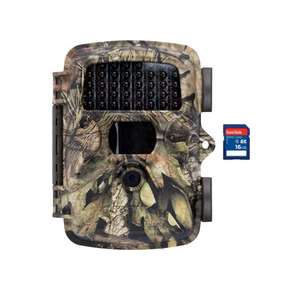 Covert MP8 Black Wireless Trail Game Wildlife Deer Hunting Camera + 16GB SD Card