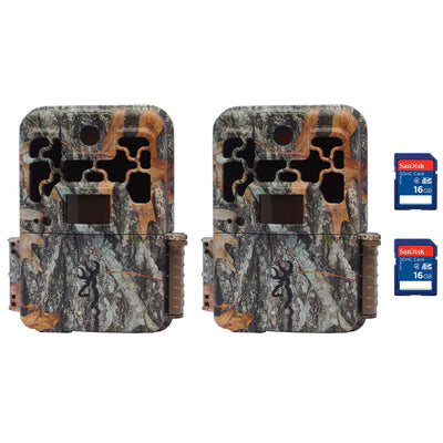 Browning 2018 Spec Ops Advantage Hunting Trail Video Camera (2 Pack) + SD Cards