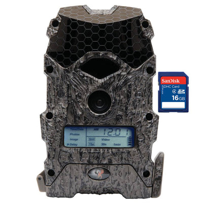 Wildgame Innovations Mirage Lightsout 16MP Trail Game Camera, 2 Pack + SD Cards