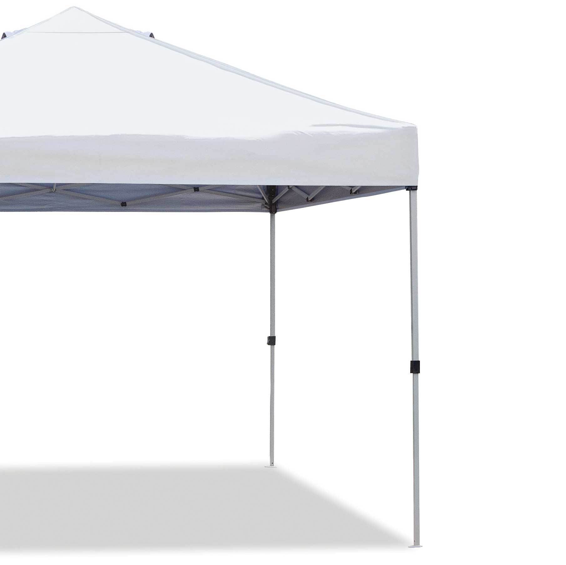 Z-Shade 10' x 10' Peak Canopy Straight Leg Instant Shade Tent Shelter (2 Pack)