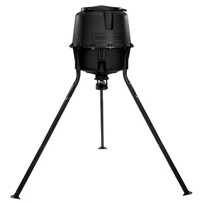 Moultrie 30 Gallon Hopper Hunting Tripod Deer Feeder w/ Digital Timer (4 Pack)