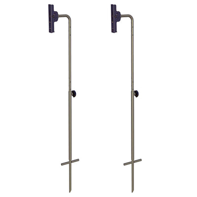 Cuddeback Game Trail Deer Hunting Camera Metal Universal Post Mount (2 Pack)