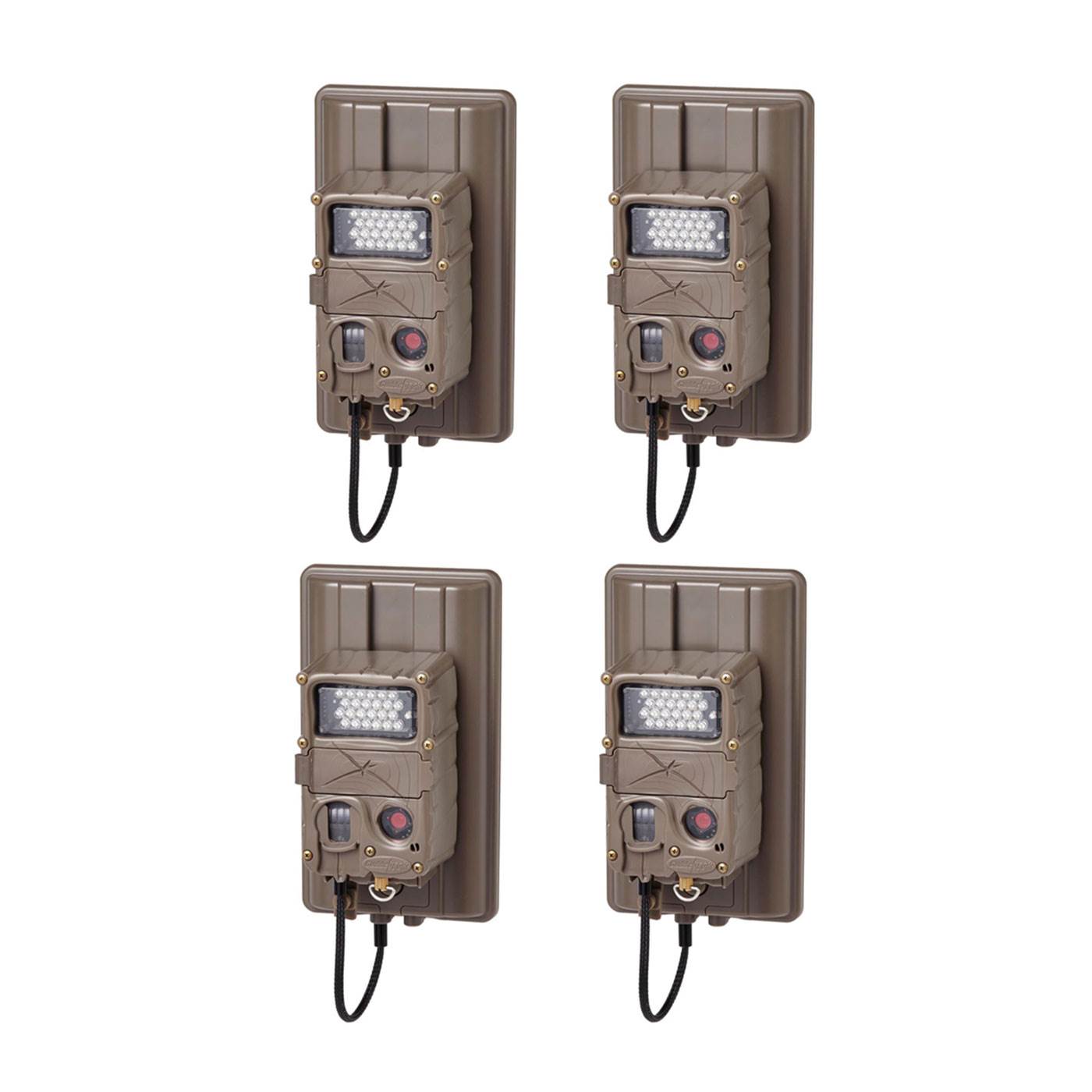 Cuddeback C & E Series Battery Power Booster Pack Trail Hunting Cameras (4 Pack)