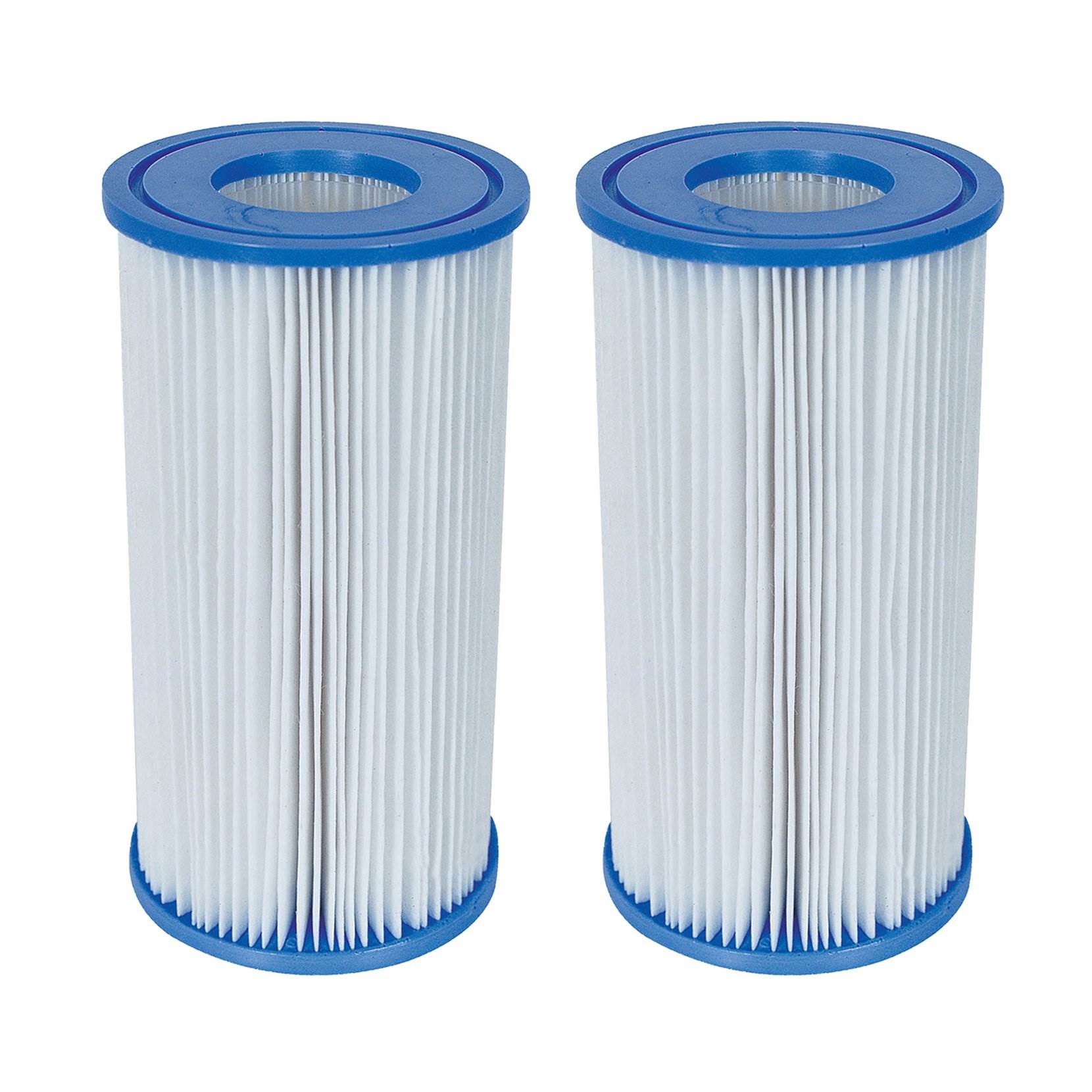 Coleman Type III A/C Swimming Pool Filter Pump Replacement Cartridge (2 Pack) - VMInnovations