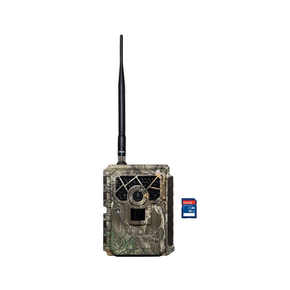 Covert Blackhawk LTE Wireless Live Video Photo Game Trail Camera + 16GB SD Card
