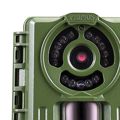 Primos Hunting Bullet Proof 2 Low Glow HD Game Trail Camera (2 Pack) + SD Cards