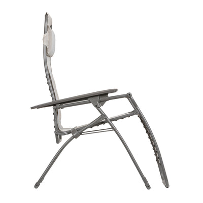 Lafuma Futura Zero Gravity Outdoor Steel Framed Lawn Recliner Chair (Open Box)