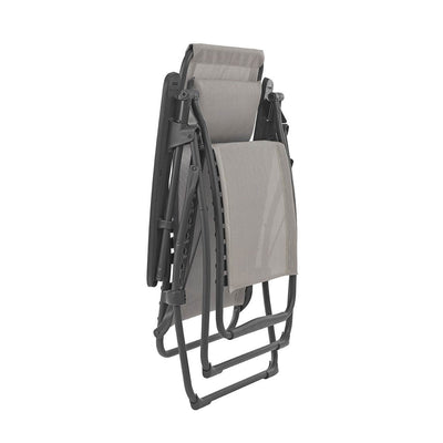 Lafuma Futura Zero Gravity Steel Framed Lawn Recliner Chair, Seigle (For Parts)