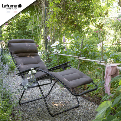 Lafuma Futura Air Comfort Zero Gravity Indoor Outdoor Recliner Chair, Taupe