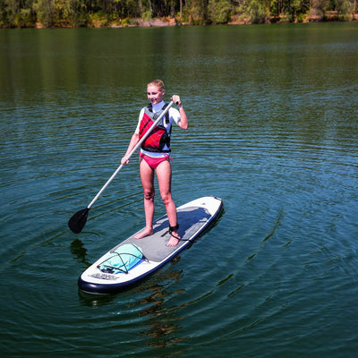 Bestway Inflatable Hydro-Force Wave Edge 122 Inch Stand Up Paddle Board (4 Pack)
