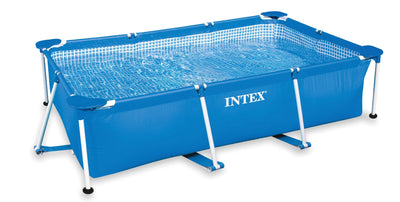 Intex 86" x 59" x 23" Rectangular Swimming Pool + 1000 GPH Filter Pump System
