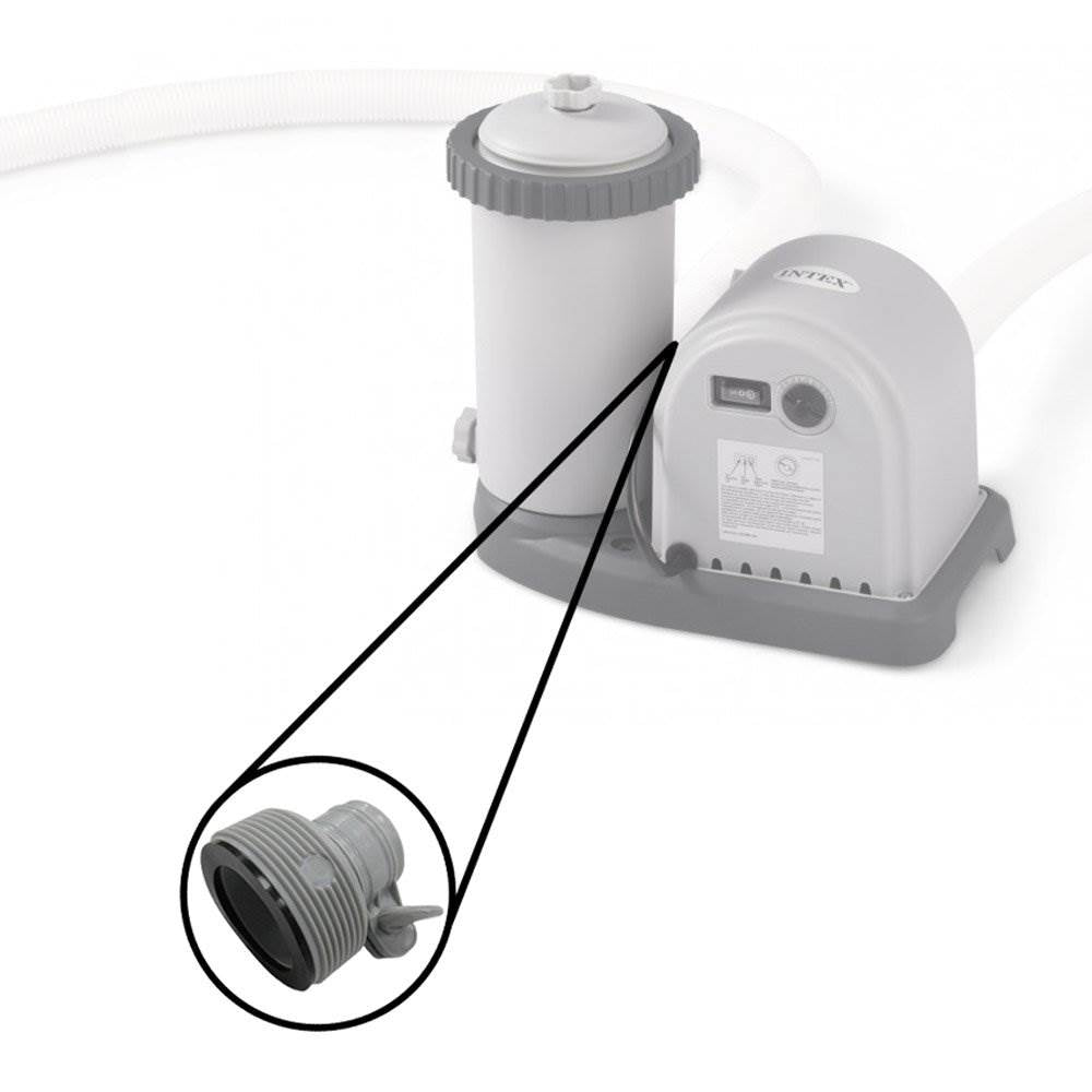 Intex Replacement Hose Adapter B w/ Collar for Filter Pump Conversion (4 Pack)