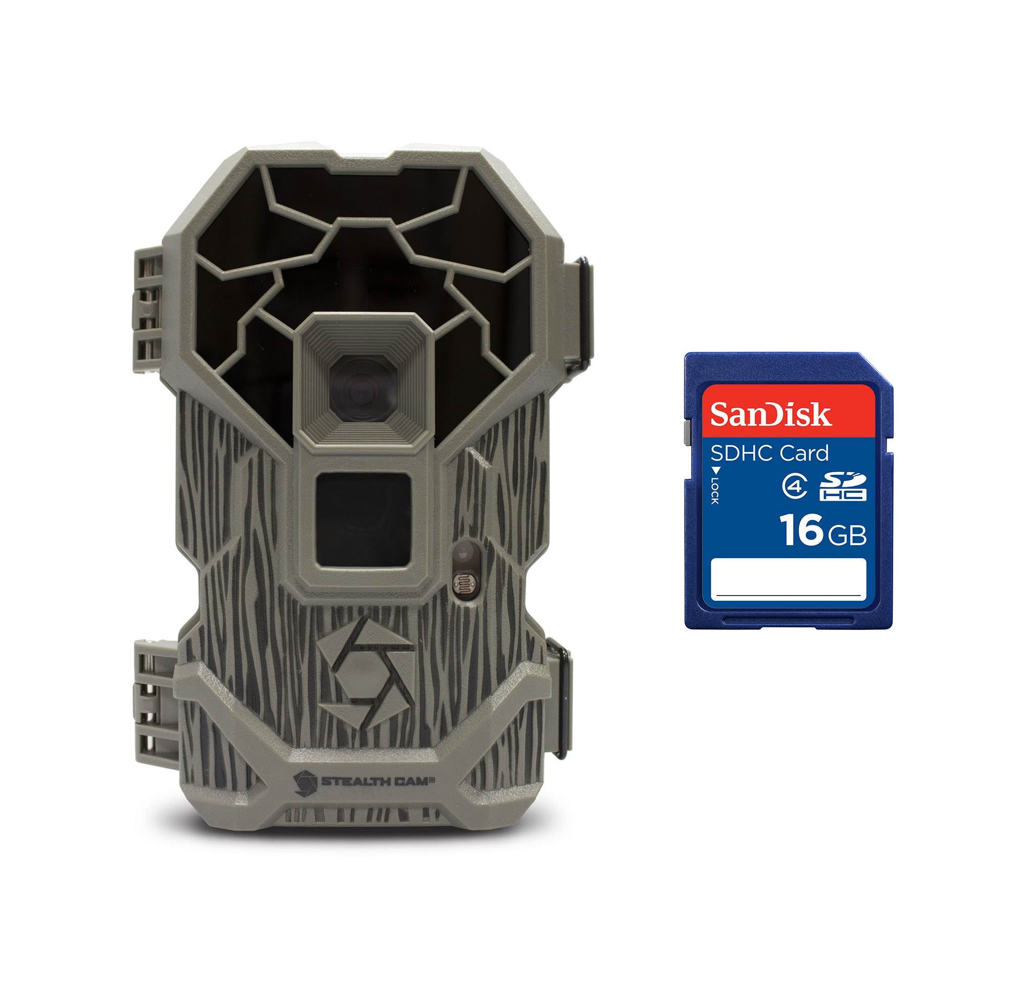 Stealth Cam PXP24NG 16MP Wildlife Hunting Game Trail Camera + 16GB Memory Card