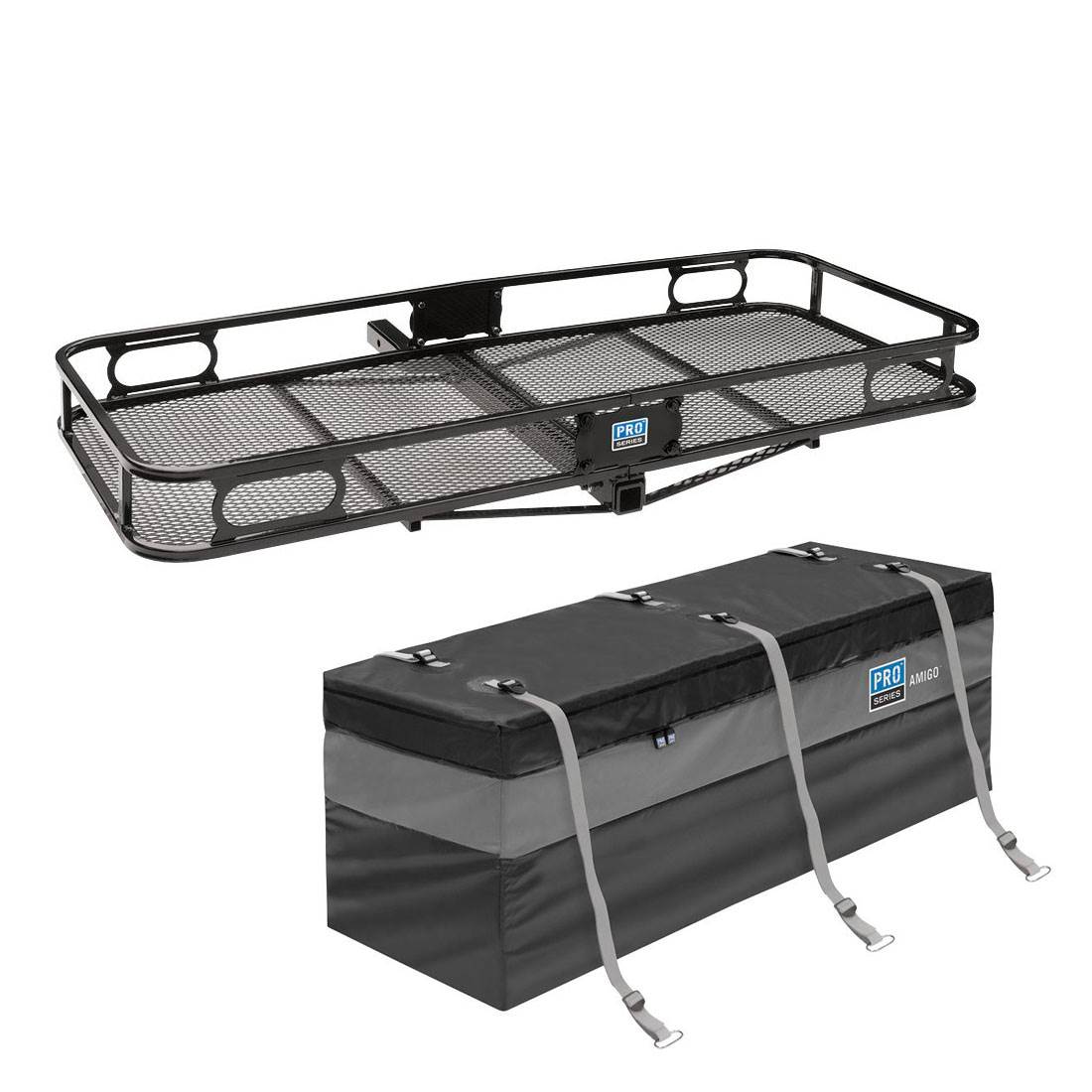 Pro Series Rambler Trailer Mounted Cargo Carrier + Storage Bag