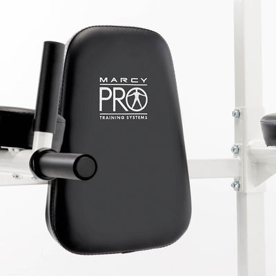 Marcy Pro Steel Power Tower Multi-Grip Pull Up and Dip Station for Home and Gyms