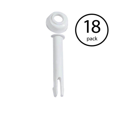 Intex Replacemet Joint Pin & Seal for 10'-12' Round Metal Frame Pools, (18 Pack)