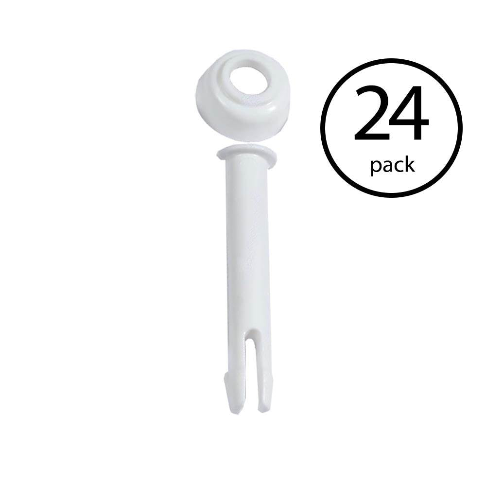 Intex Replacemet Joint Pin & Seal for 10'-12' Round Metal Frame Pools, (24 Pack)