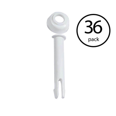 Intex Replacemet Joint Pin & Seal for 10'-12' Round Metal Frame Pools, (36 Pack)