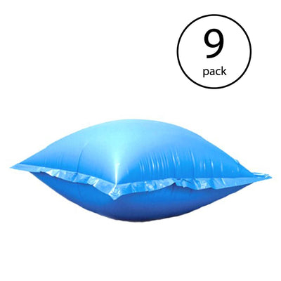 Swimline 4x4 Feet Winter Closing Above Ground Pool Air Pillow Cover (9 Pack) - VMInnovations