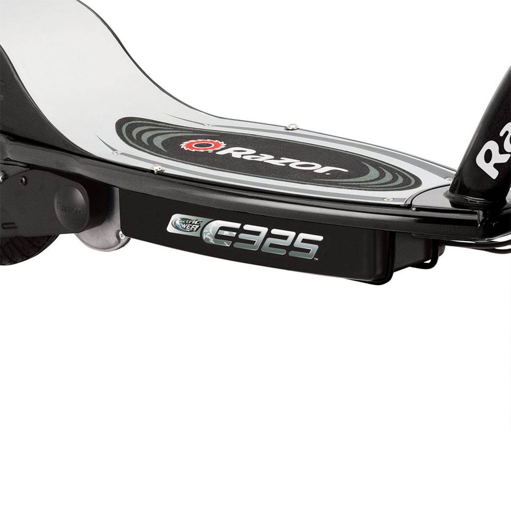 Razor E325 Electric Battery Motorized Ride On Kids Scooters, 1 Silver & 1 Black