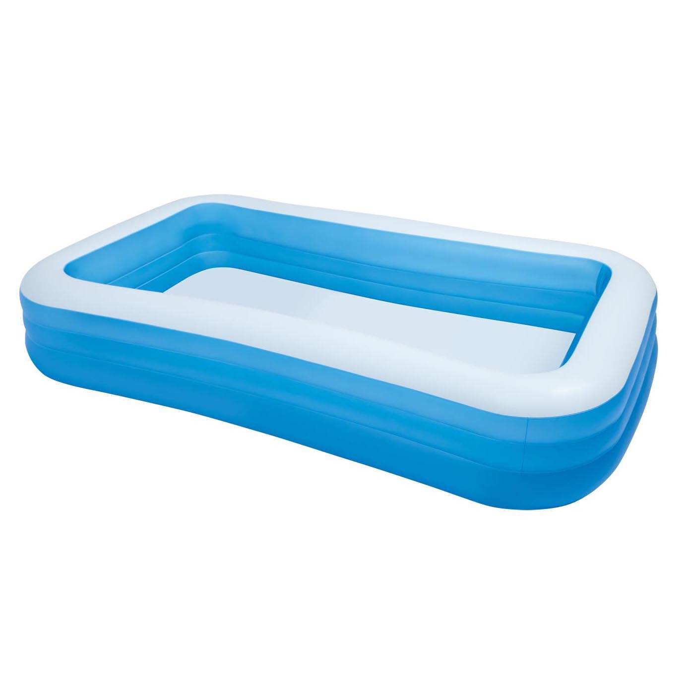Intex Swim Center 72in x 120in Rectangular Inflatable Swimming Pool, 2 Pack - VMInnovations
