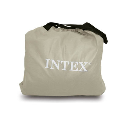 Intex Comfort Dura-Beam Elevated Twin Air Mattress w/ Built-In Pump (4 Pack)