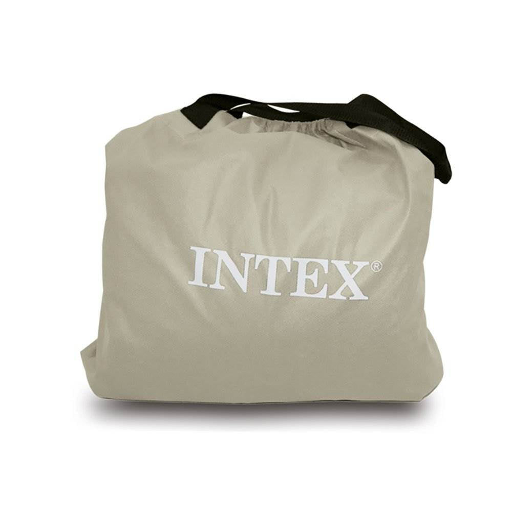 Intex Comfort Dura-Beam Elevated Twin Air Mattress w/ Built-In Pump (10 Pack)
