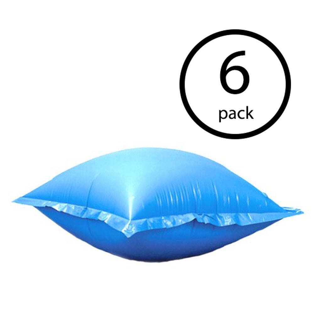Swimline 4x8 Above Ground Swimming Pool Winterizing Closing Air Pillow (6 Pack) - VMInnovations