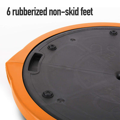 Bosu The Original Balance Trainer with Hand Pump 65 cm, Blue and Orange (Used)