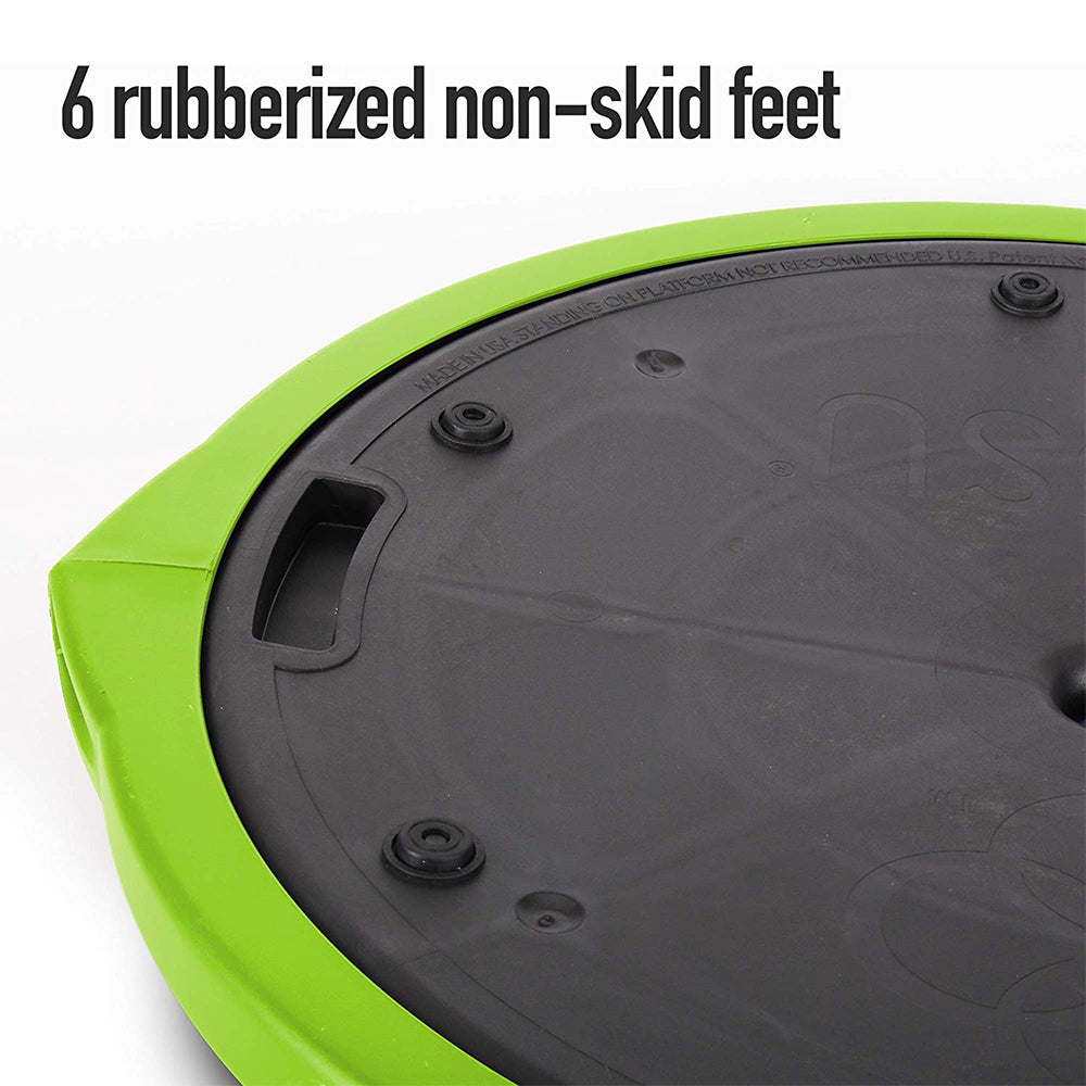 Bosu Home Gym The Original Balance Trainer 65 cm Diameter, Lime Green (Used)