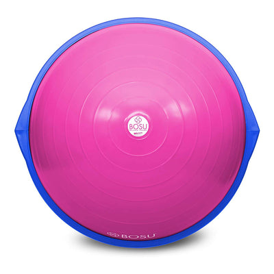 Bosu Home Gym Original Balance Trainer 65 cm Diameter, Pink & Blue (For Parts)