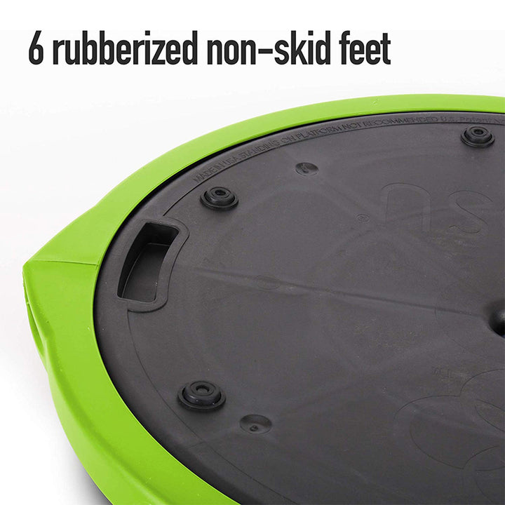 Bosu The Original Balance Trainer 65 cm Diameter, Pink and Lime Green (Open Box) - VMInnovations