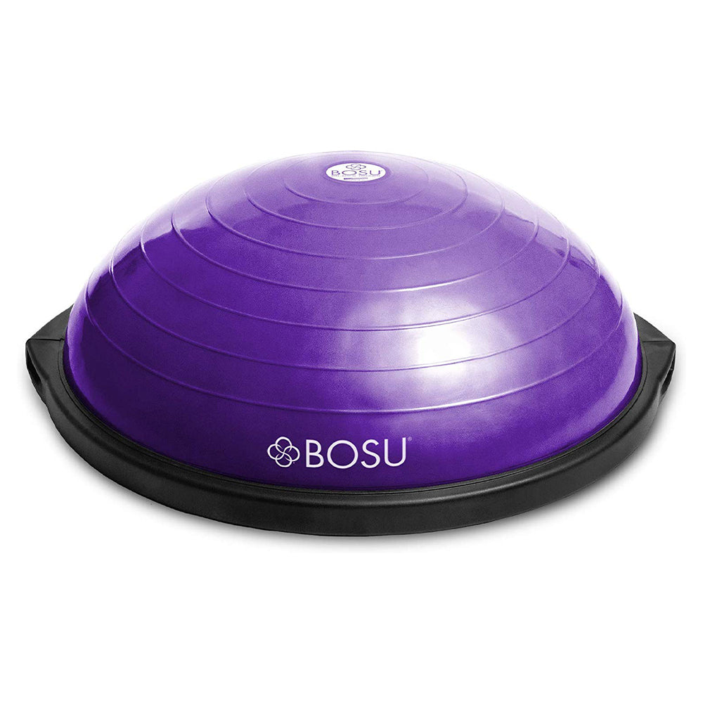 Bosu The Original Balance Trainer 65 cm Diameter, Black and Purple (Open Box) - VMInnovations
