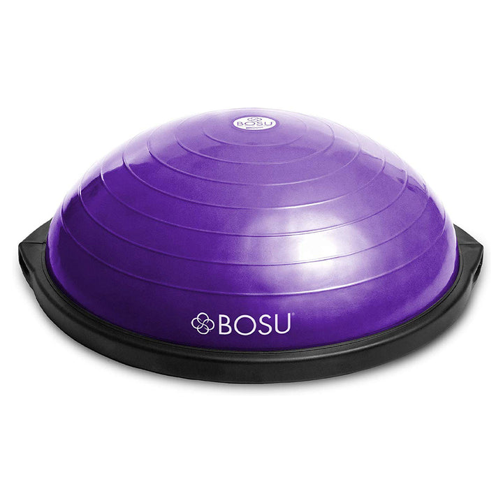 Bosu The Original Balance Trainer 65 cm Diameter, Black and Purple (Open Box) - VMInnovations