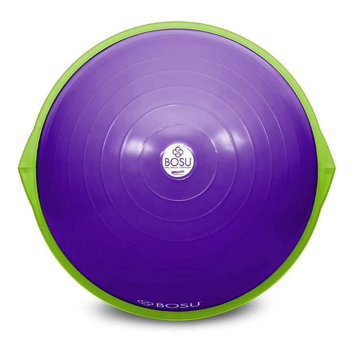 Bosu The Original Balance Trainer 65 cm Diameter, Purple and Green (Open Box) - VMInnovations